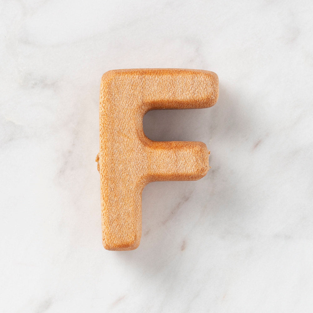 Loren Crafts Organik Ahşap Harf - F